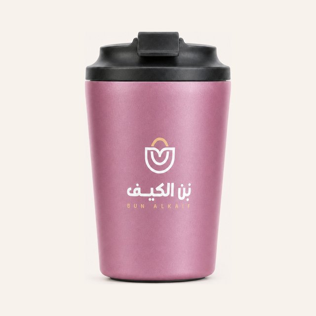 صورة كوب سفر بن الكيف – وردي